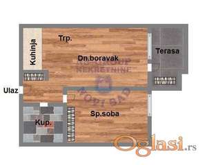 Dvosoban u izgradnji na Grbavici